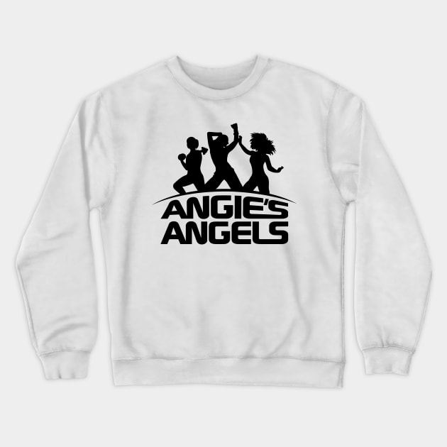 Angie's Angels Crewneck Sweatshirt by Heather Smith